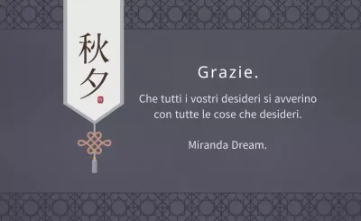 Auguri di lusso per il Ringraziamento in viola scuro