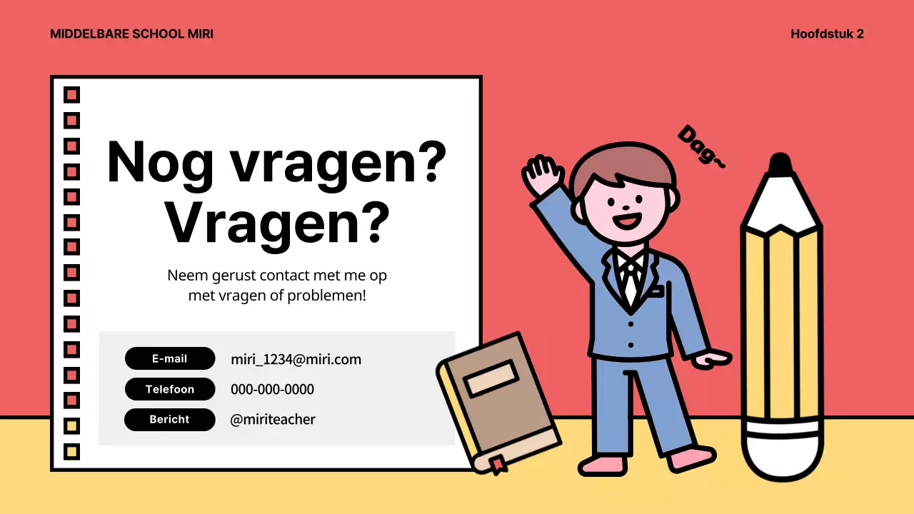 Heldere en schattige illustraties over het leven en ethiek