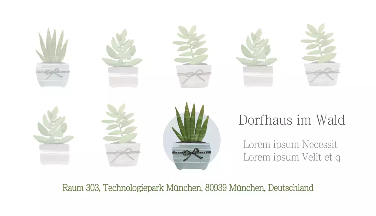 Walddorf Blumengarten