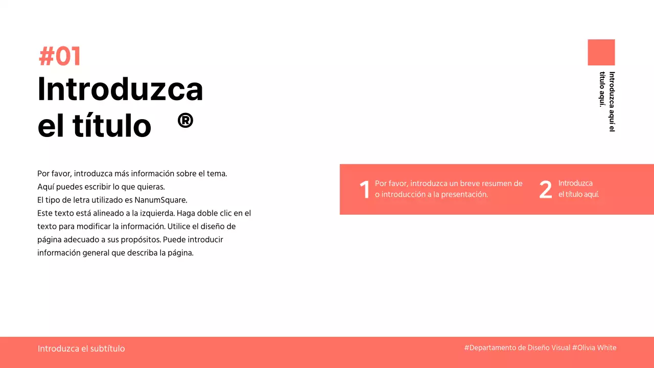 Chip de color, Coral