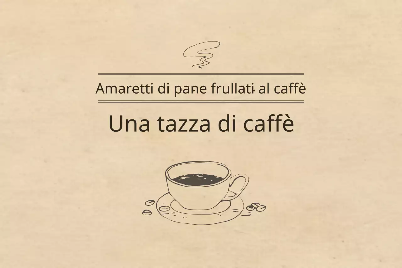 Una tazza di caffè