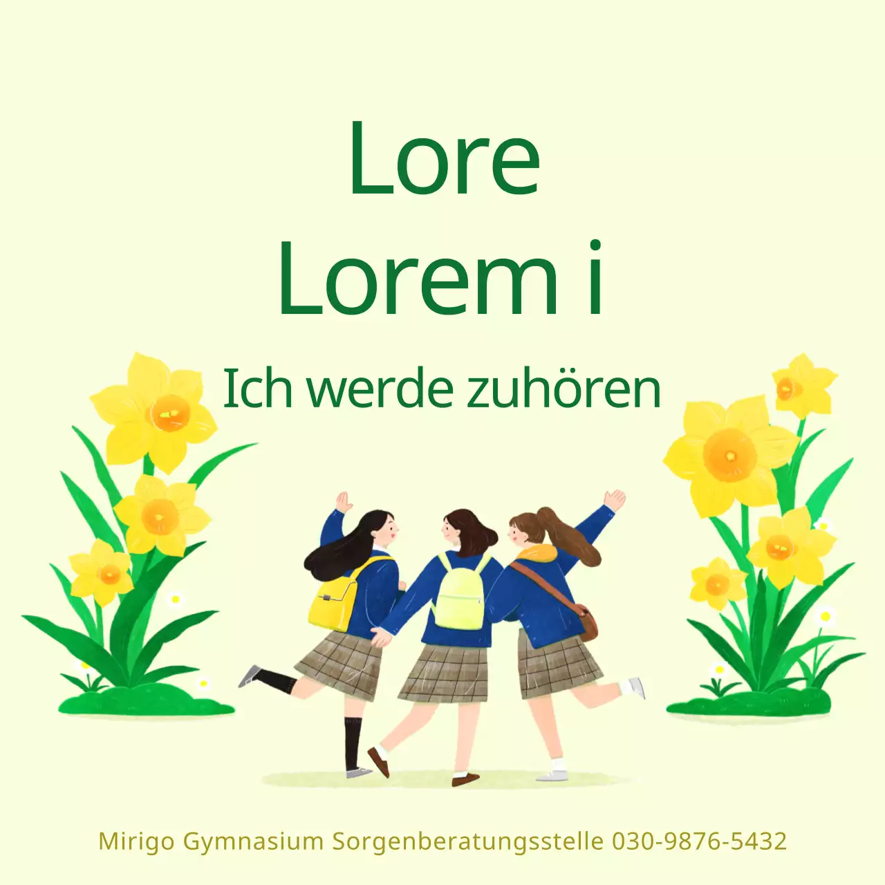 Gelbe Jugendberatungsförderung