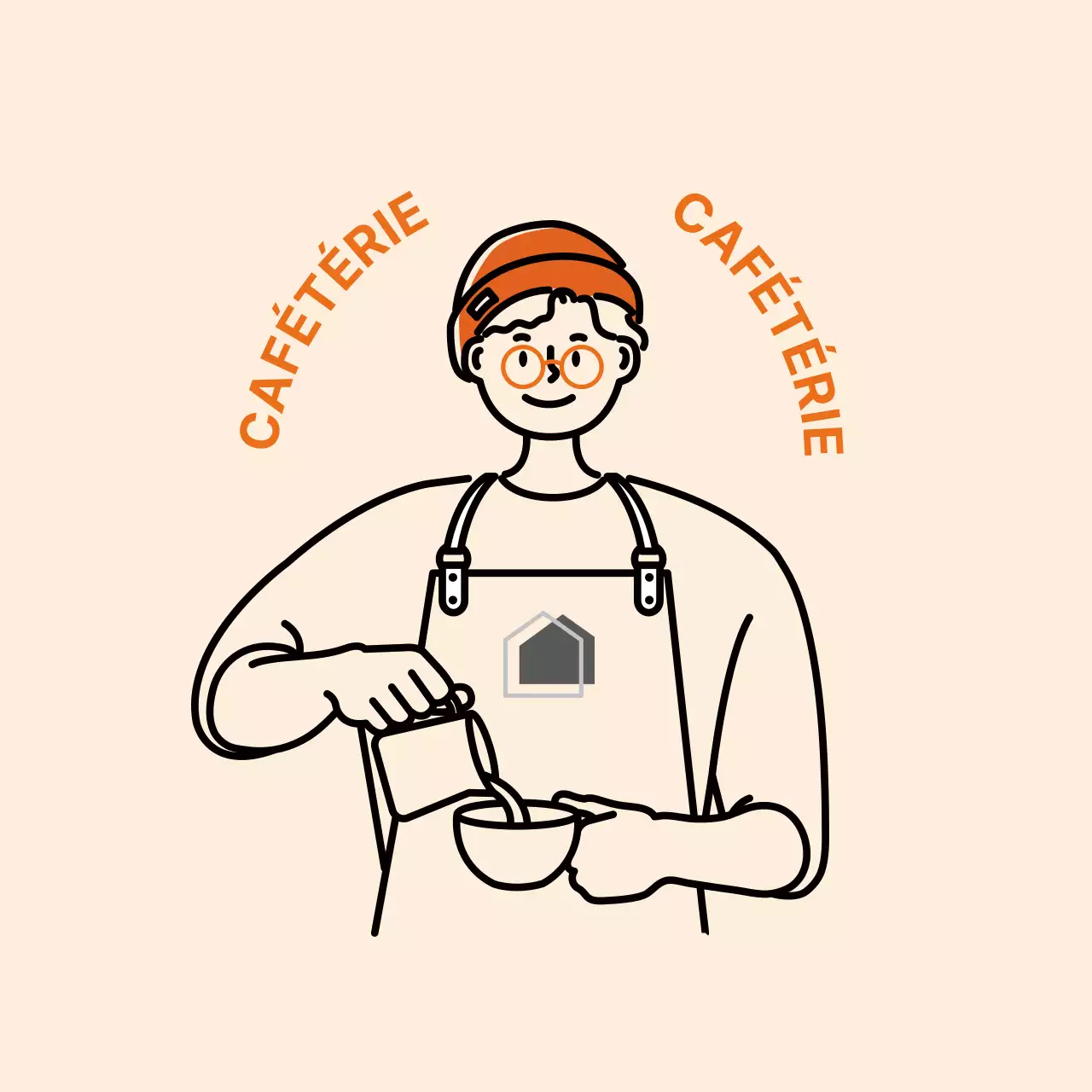 Autocollants Barista