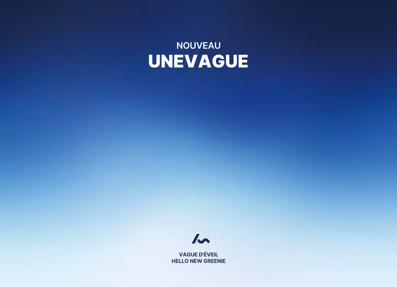 Promouvoir un séminaire d'entreprise avec un dégradé bleu foncé