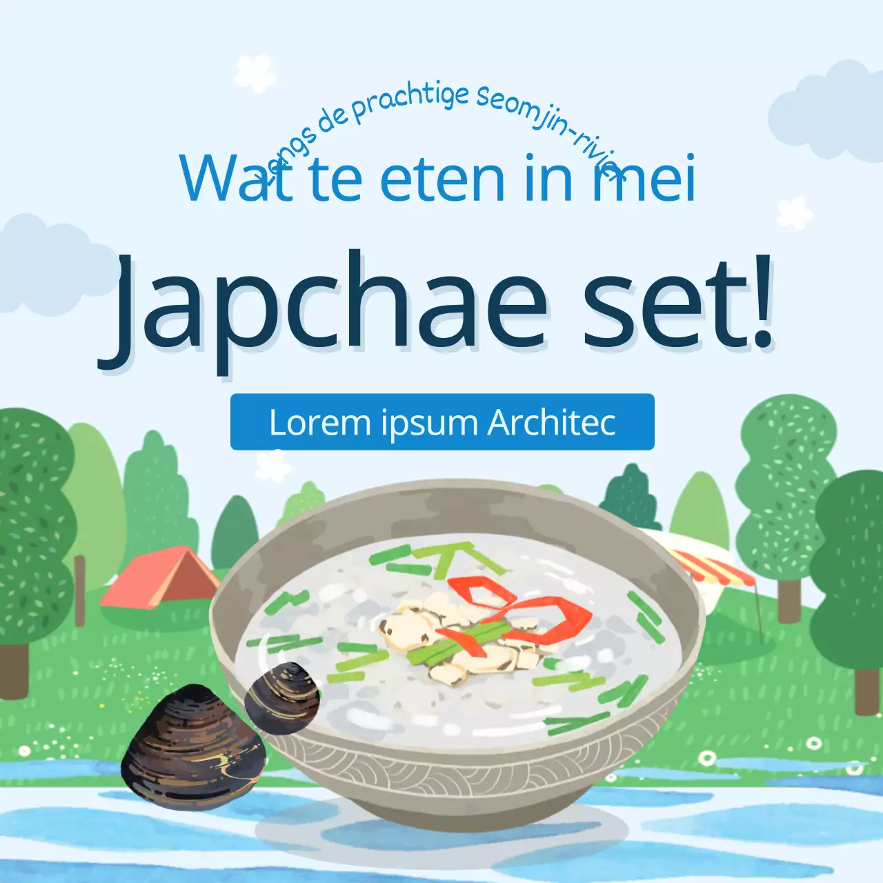 Bevorder roze en groen in de parken