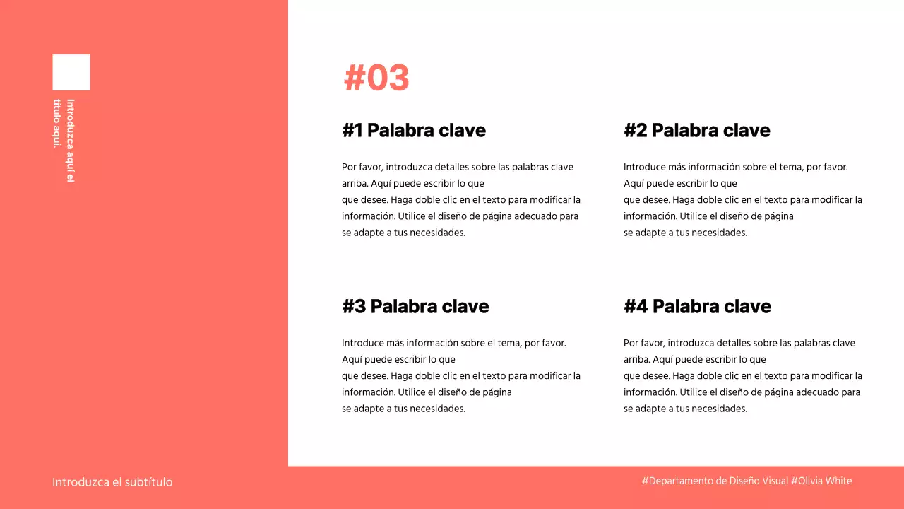 Chip de color, Coral