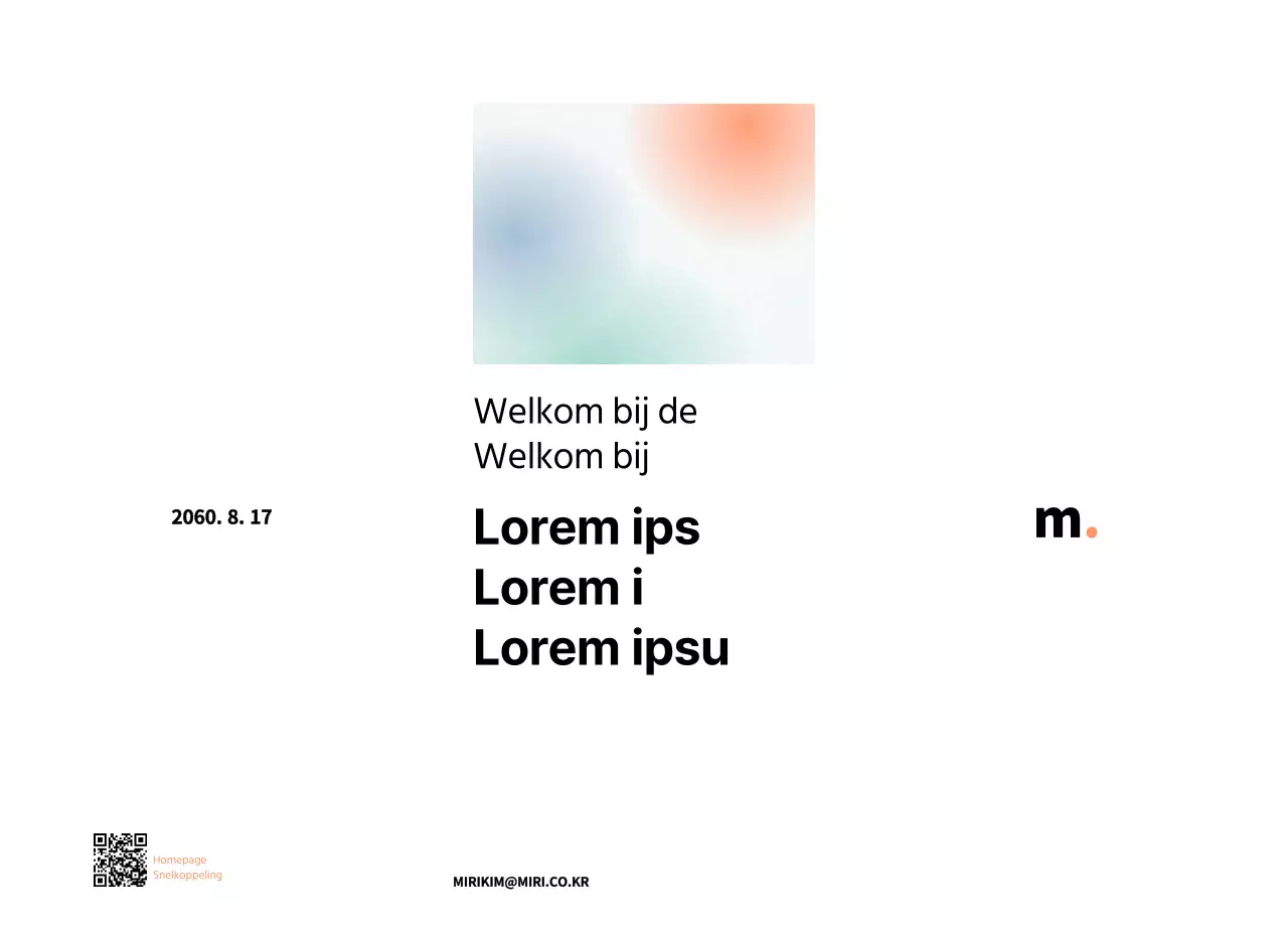 Eenvoudige zakelijke oriëntatie met verloop