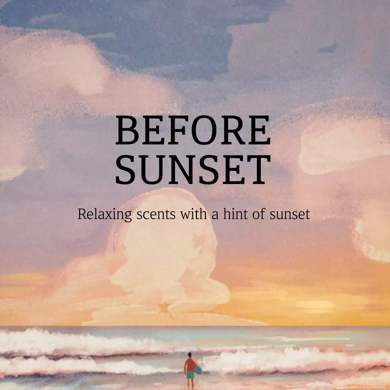 Diffuser matahari terbenam musim gugur