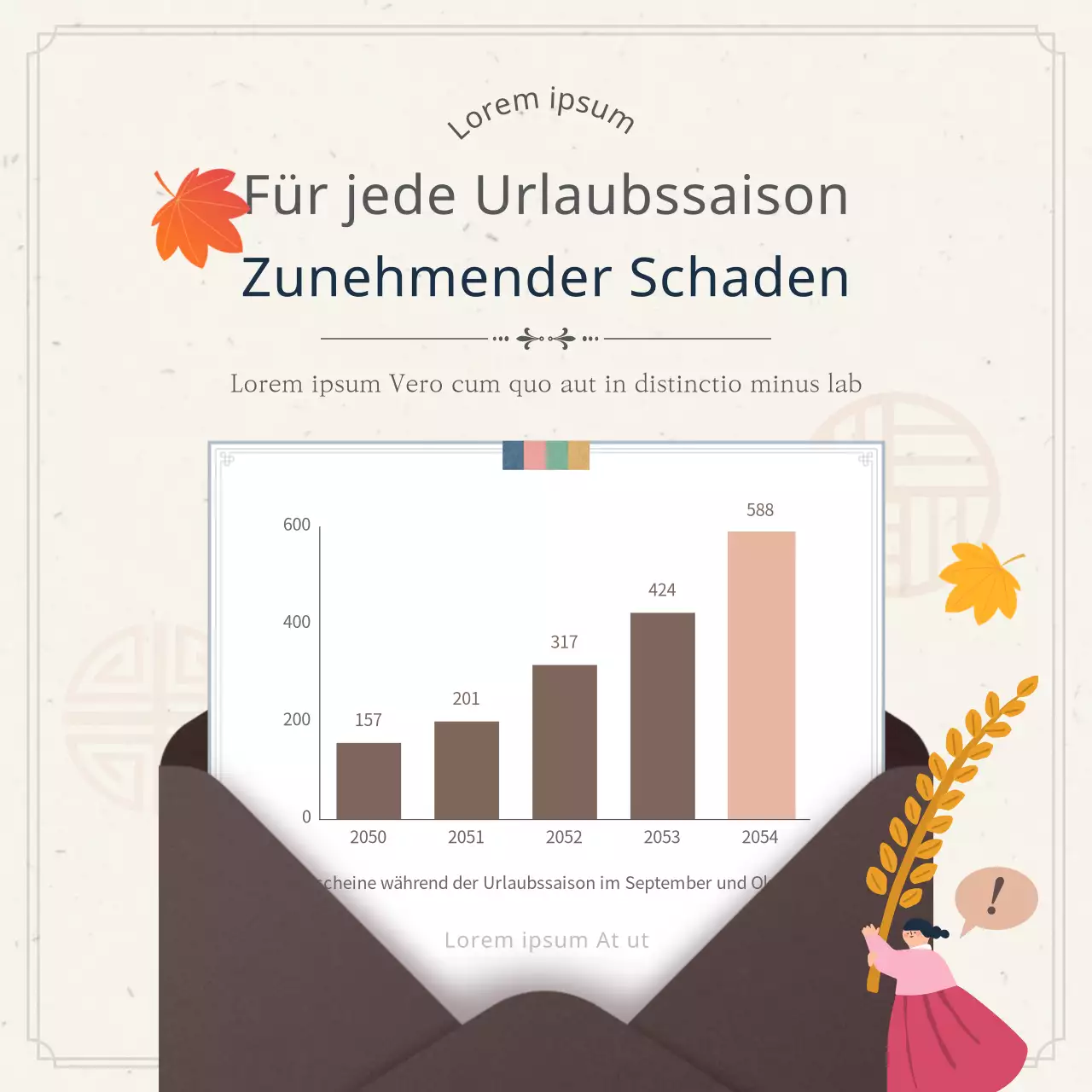 Achten Sie auf marineblaue und beigefarbene Thanksgiving-Gutscheine