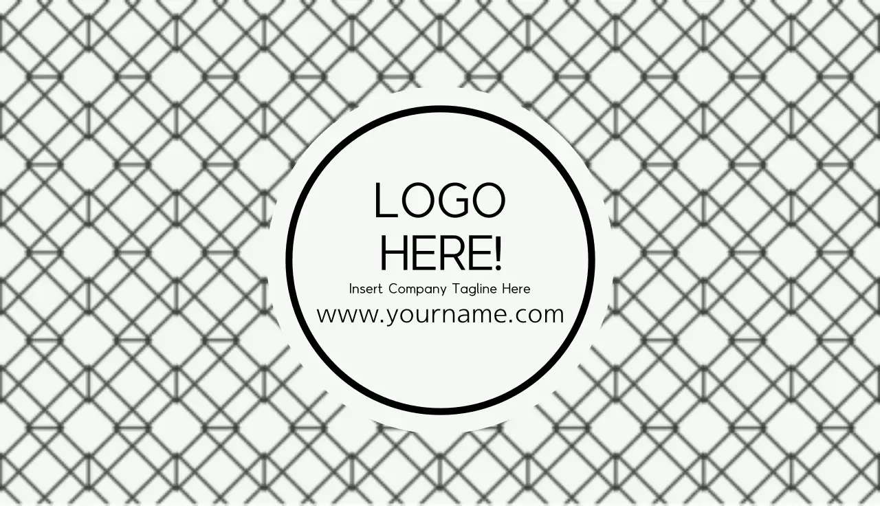 Grey Minimal Business Card