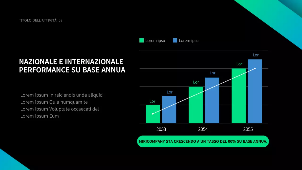 Business in nero e sfumature
