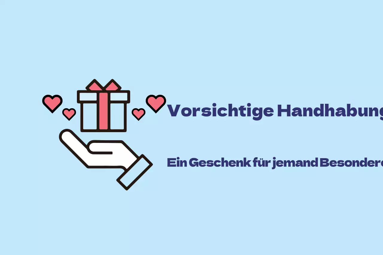 Vorsichtige Handhabung