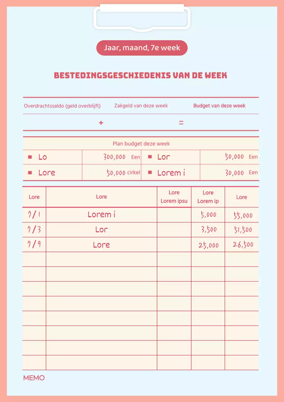 Invoerdocumenten in roze en blauw zakboekje