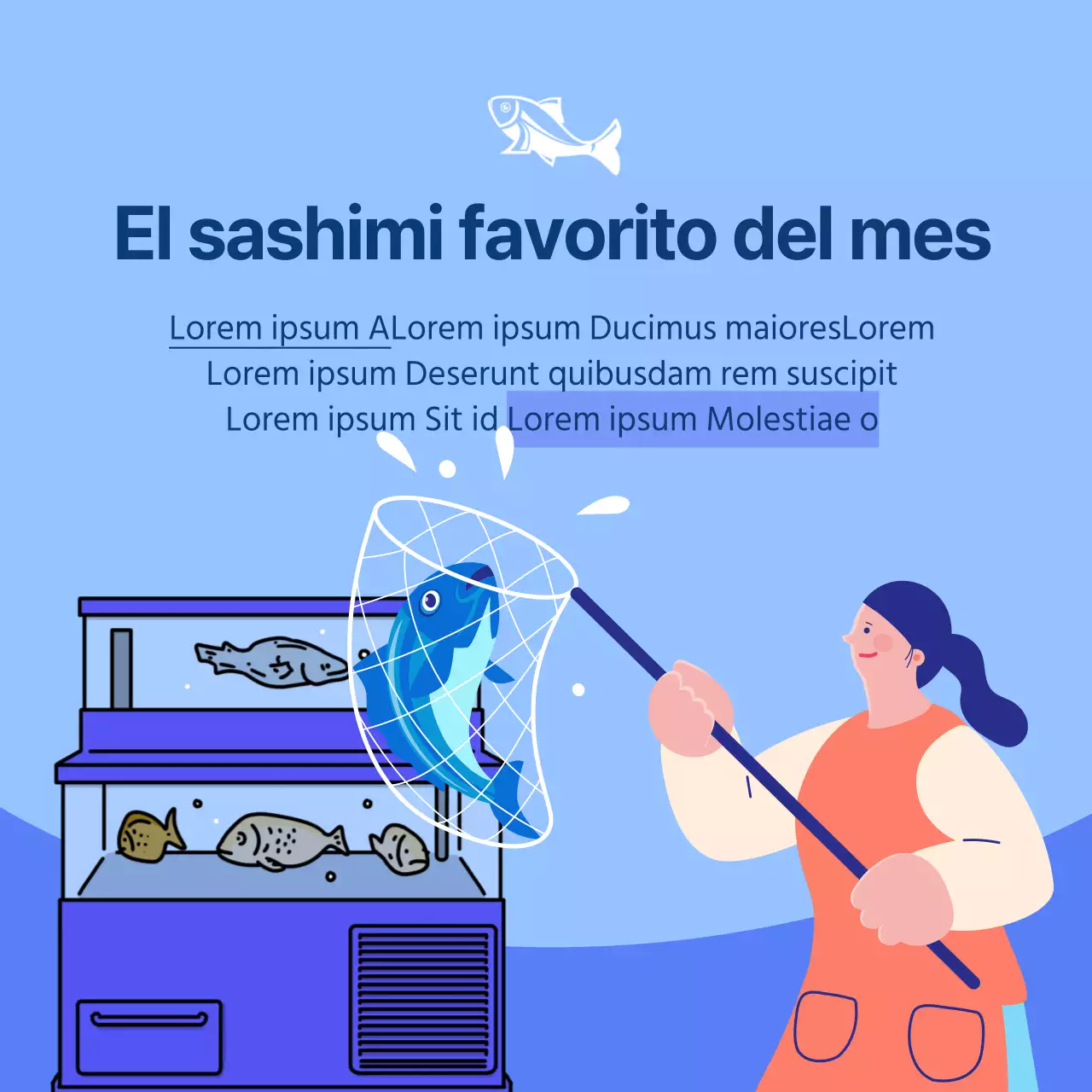 Guía para comer sashimi de temporada azul y sencillo