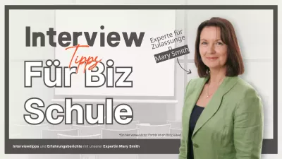 Übersichtliche, einfarbige Miniaturansichten mit Expertentipps für das Bestehen und die Befragung