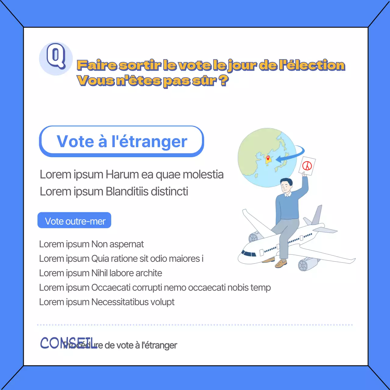 L'élection présidentielle en bleu : Quels sont les pouvoirs du président ? Votez pour la 20e élection présidentielle