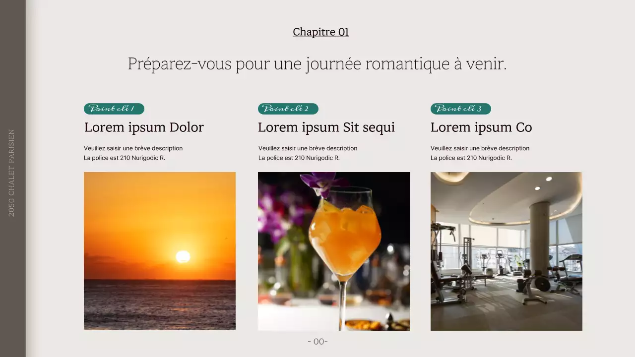 Présentation de la pension Miridi dans des tons beige-gris apaisants