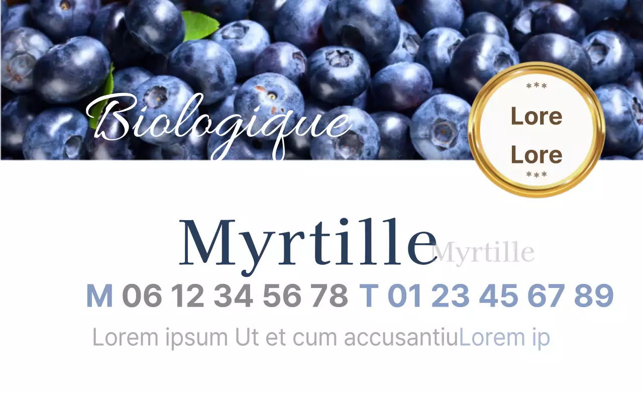Myrtille