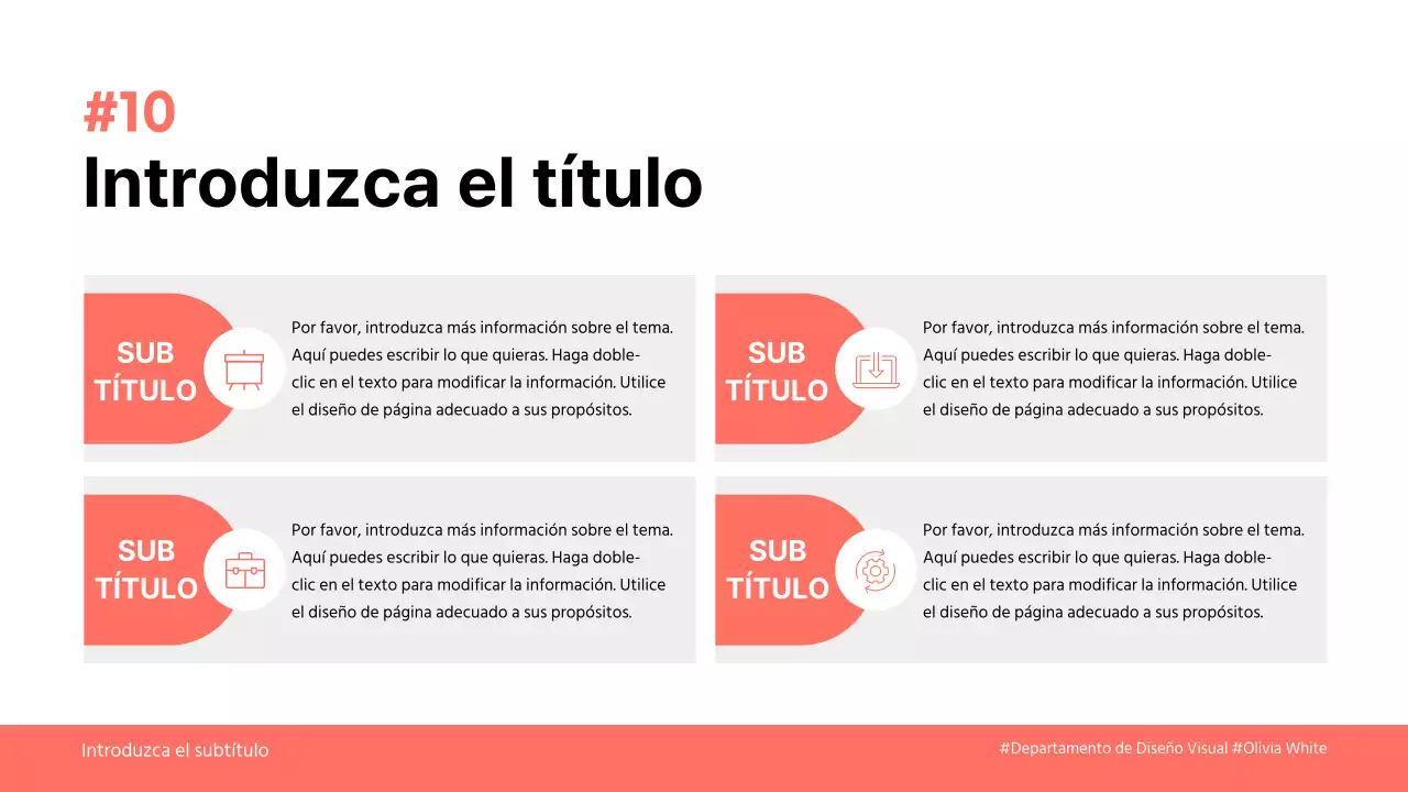 Chip de color, Coral