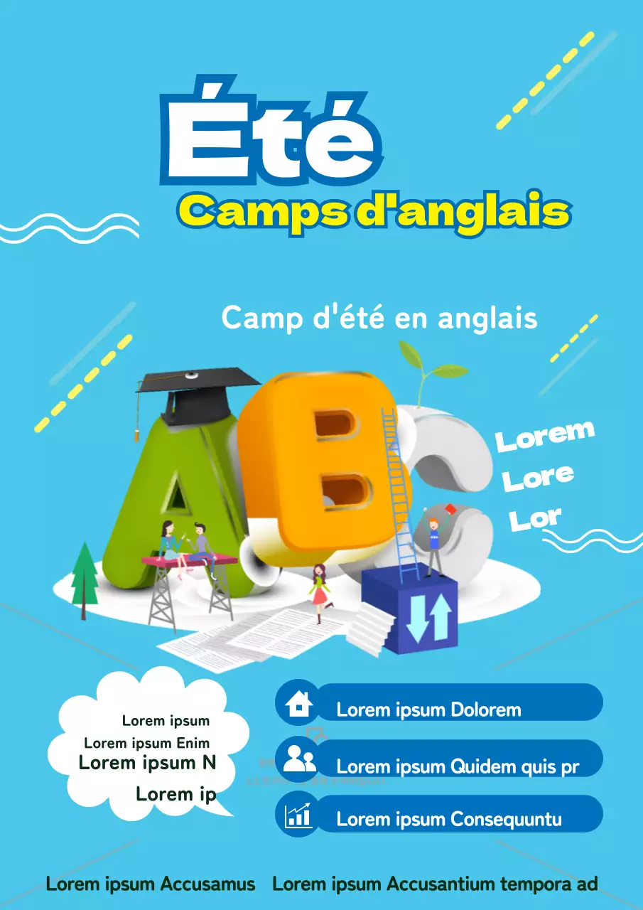 Camps d'été en anglais