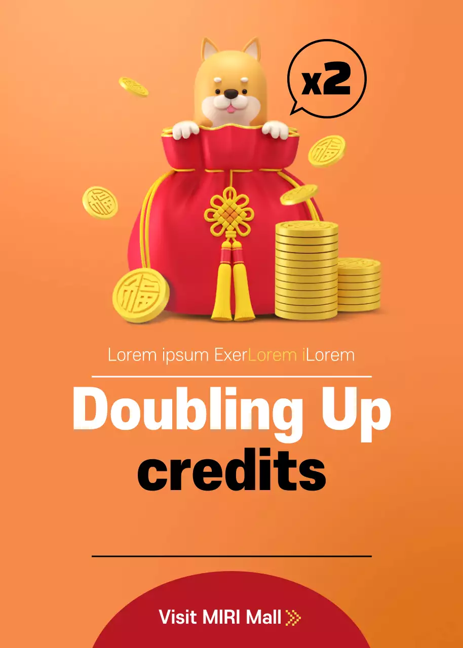 Grey Minimal Dog Advertisement Poster