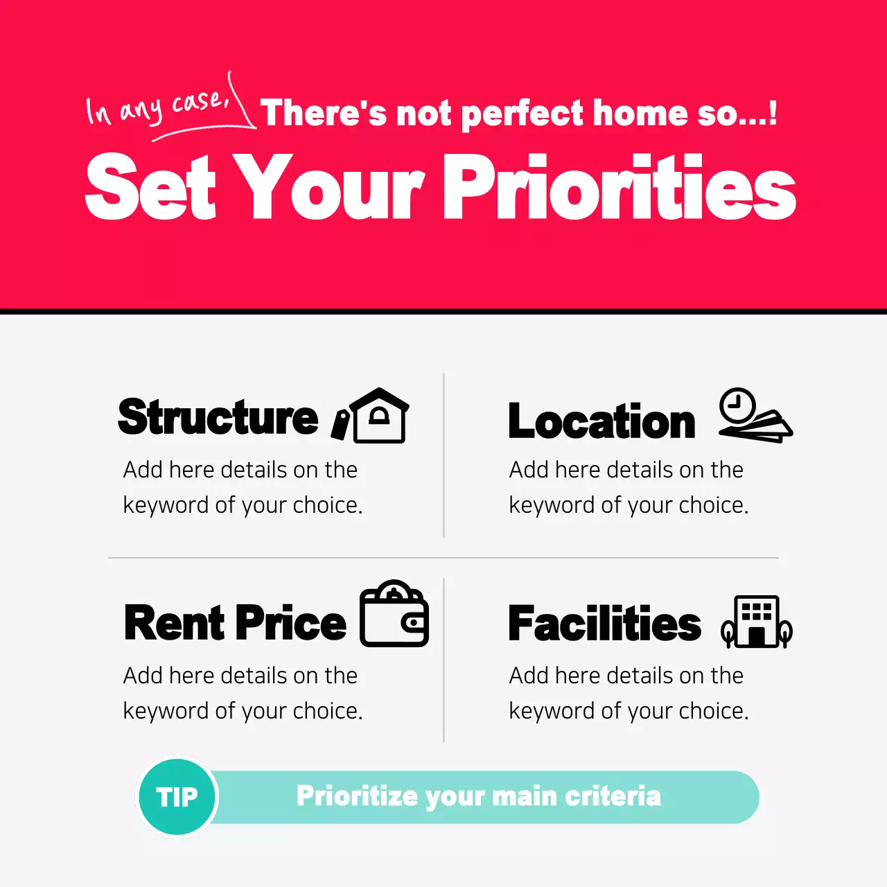 The house you live in