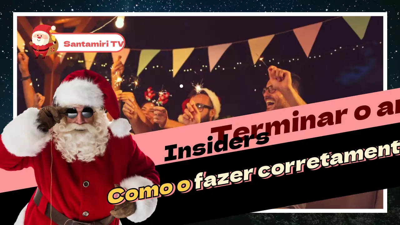 Miniatura do YouTube com um toque festivo, multicolorido e festivo