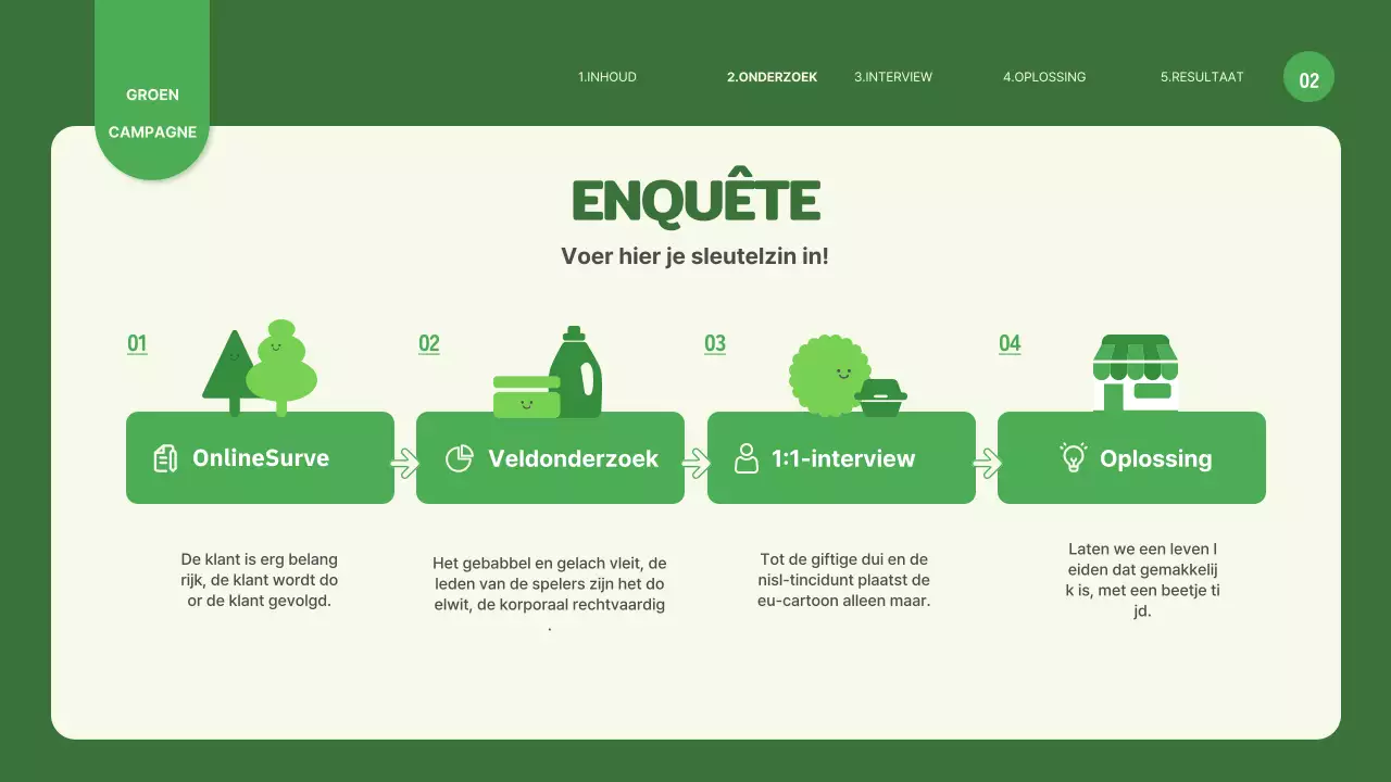 Campagne over plastic voor eenmalig gebruik met een schattig groen milieuillustratiethema