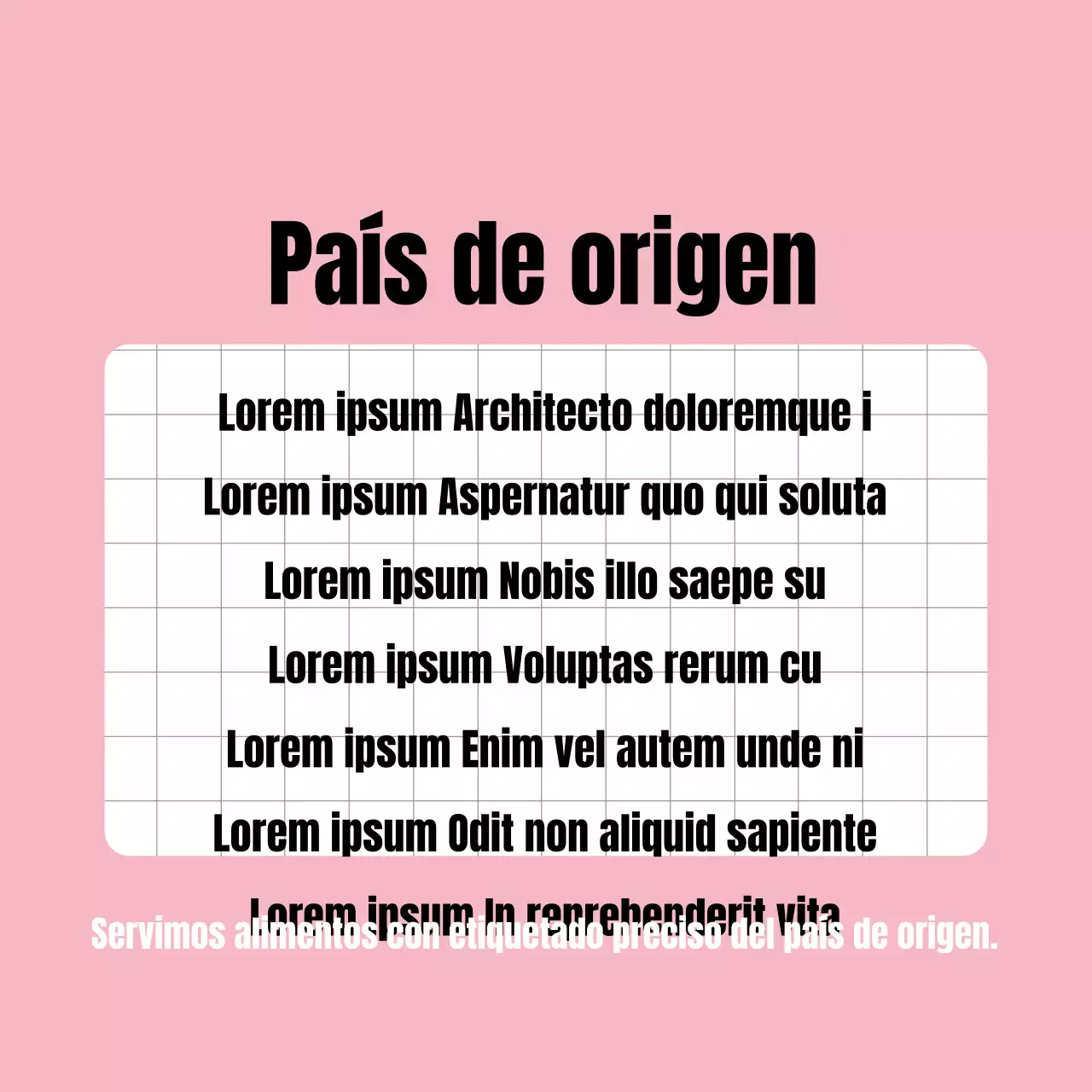 Guía de los orígenes de los alimentos