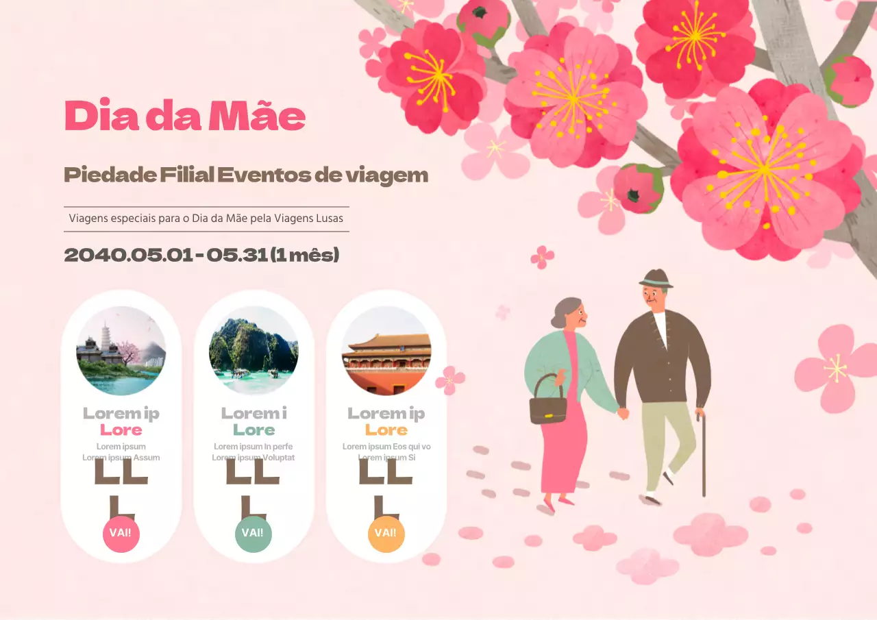 Dia da MãeFilantropiaViagensEventos