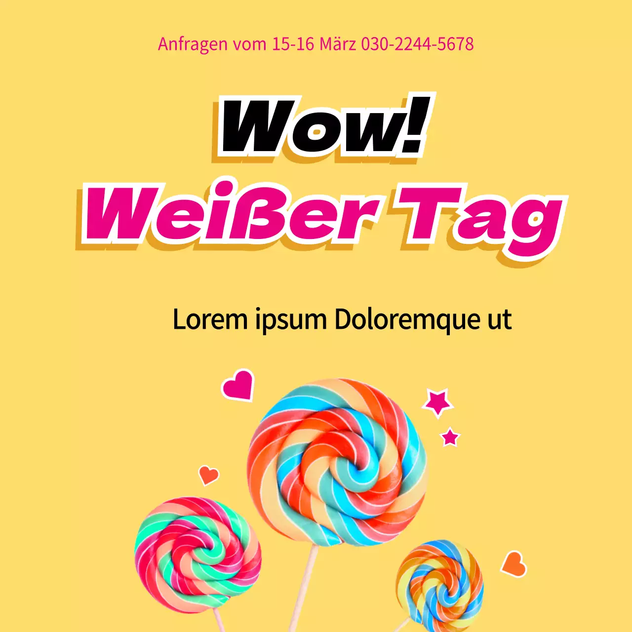 Weißer Tag
