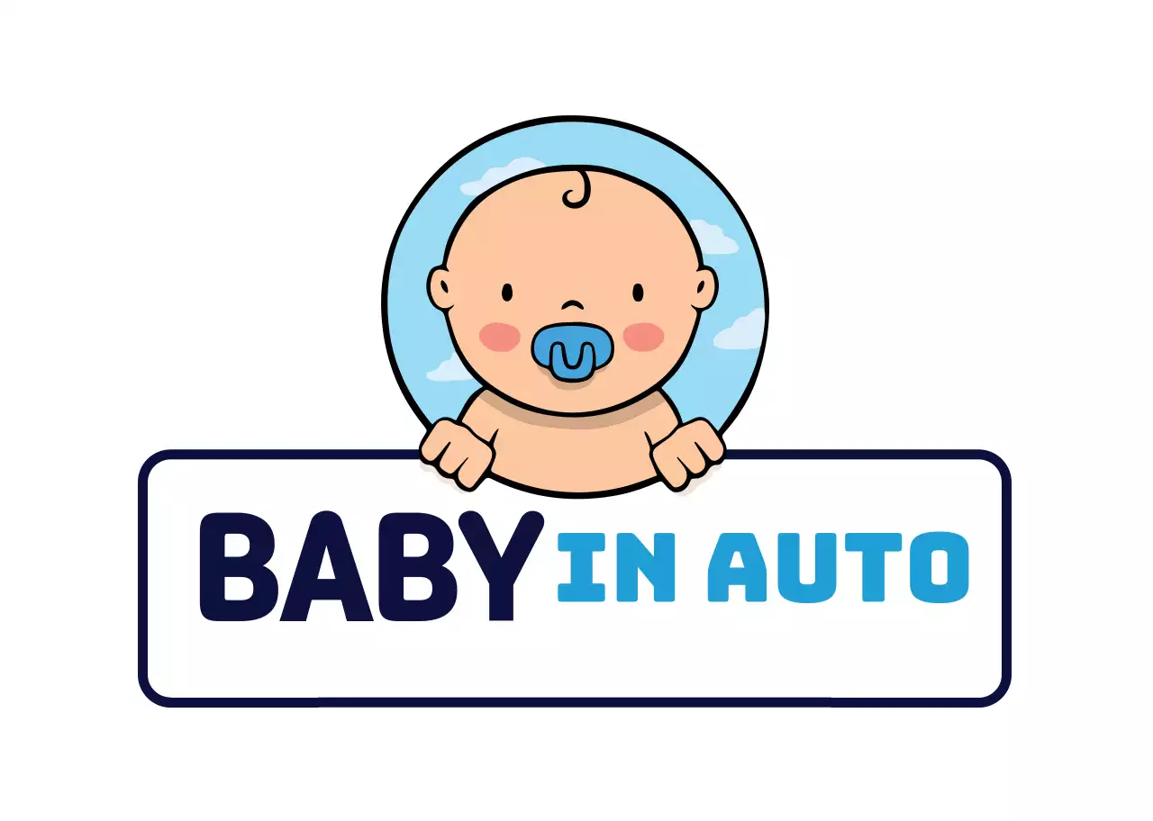 Wit blauwe schone illustratie kind dat rijdt