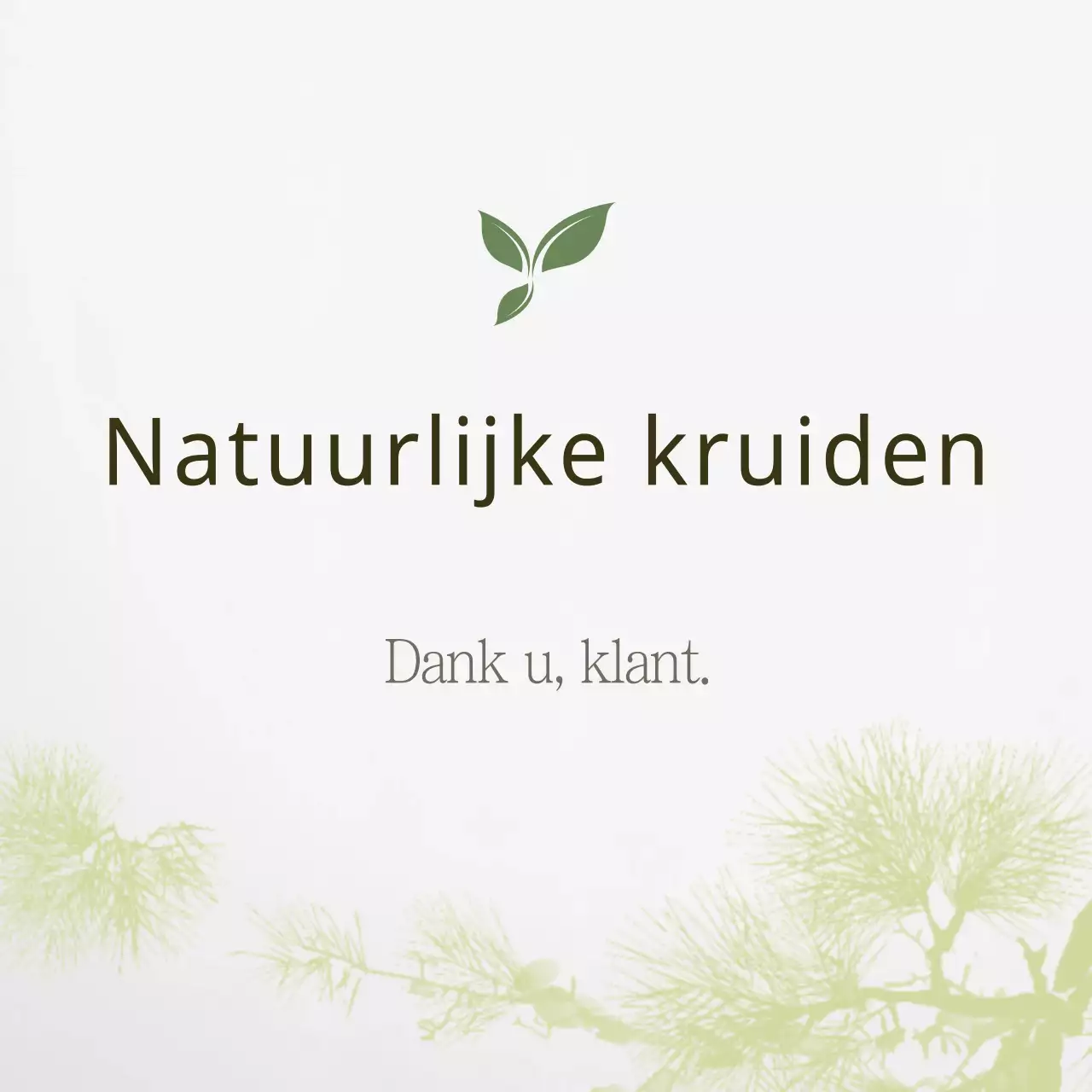 Natuurlijke kruiden