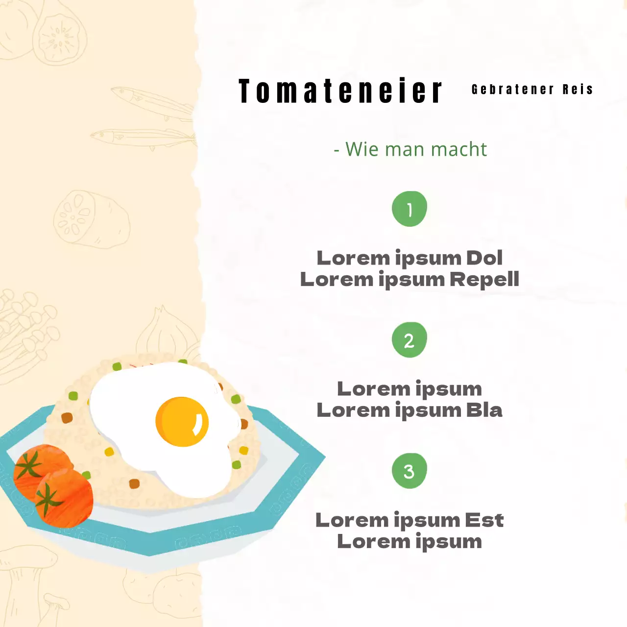 Beige's kulinarischer Rezeptaustausch