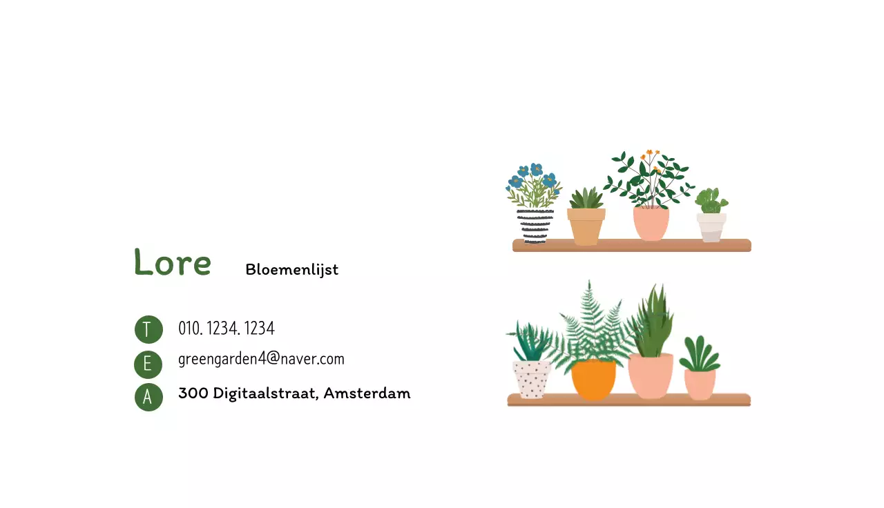Witte illustratie nette botanische tuin