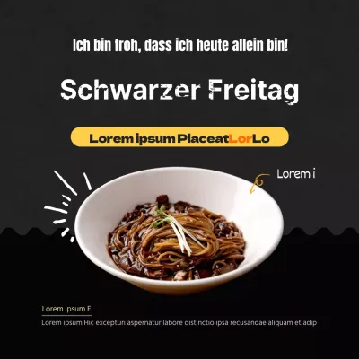 schwarzschwarzer Tagschwarzer Tagdesigngelb