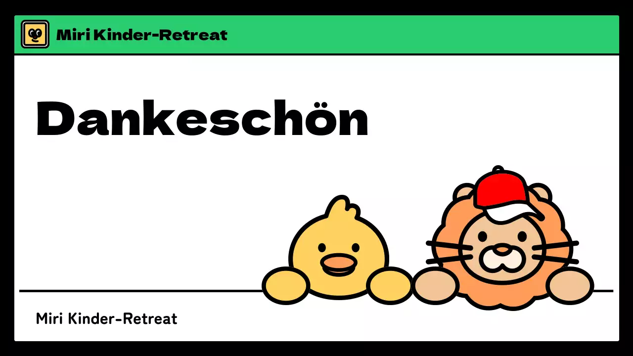 Kinder-Winterlager mit niedlichem Stil in Hellblau und Grün