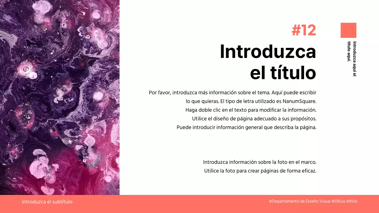 Chip de color, Coral