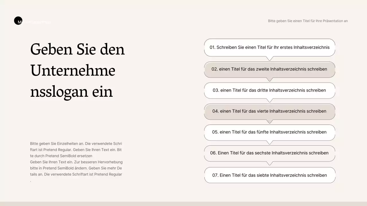 Schlichter Business-Stil in Beige und Braun