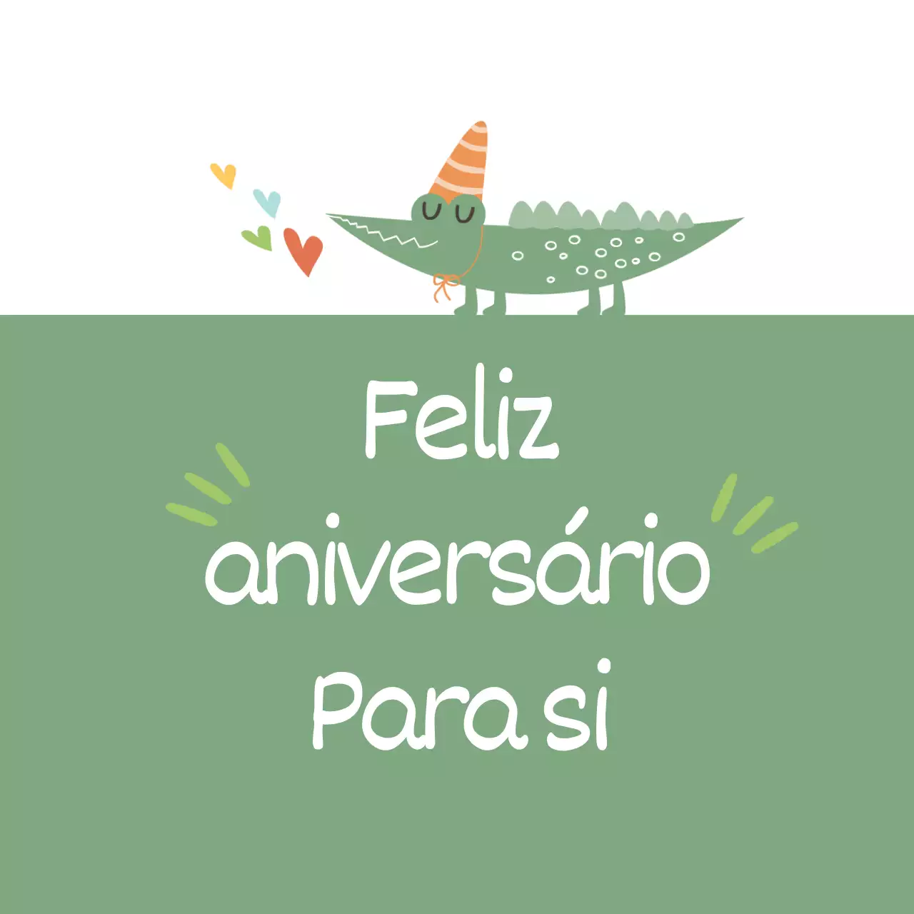 Aniversário do crocodilo