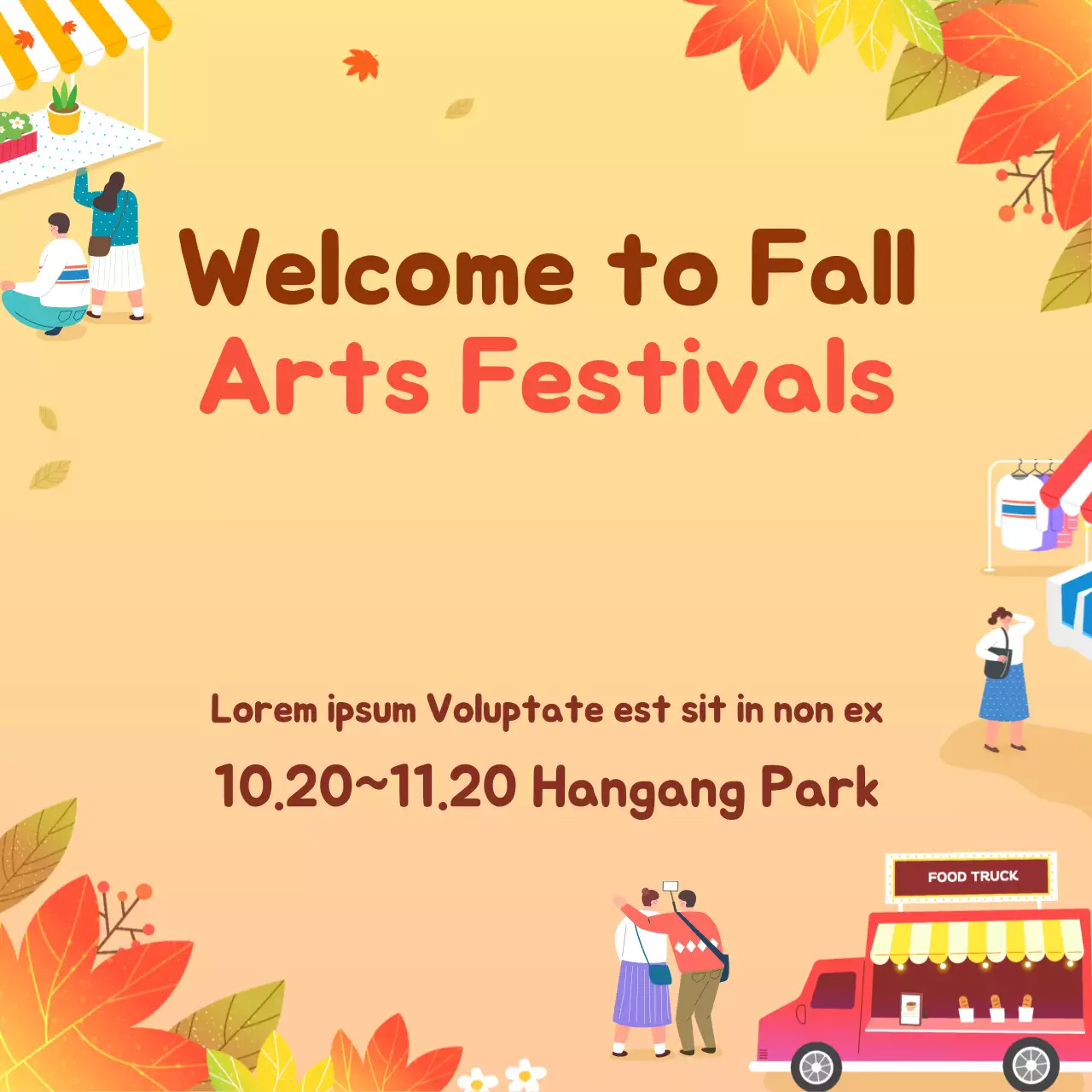 Fall Arts Festival_Square Banner