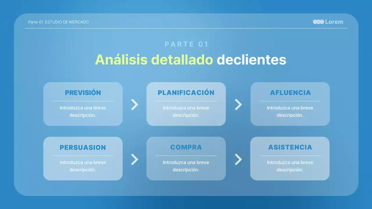 Presentaciones médicas en azul