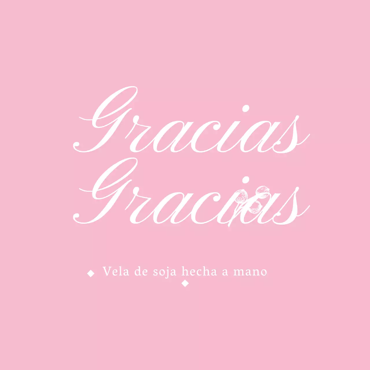 Vela de soja artesanal