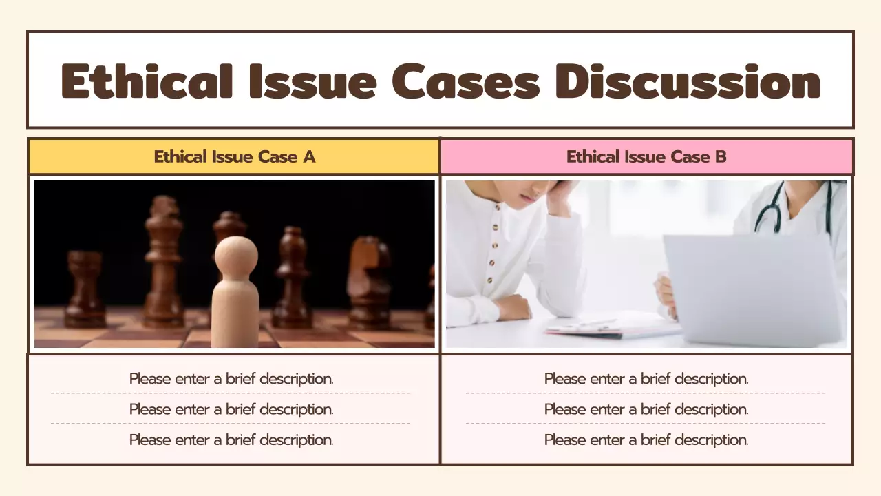 Beige Simple Ethics Guide Presentation