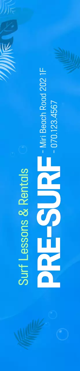 Gaya ilustrasi lautan sederhana dengan warna biru dan merah muda untuk informasi dan promosi selancar