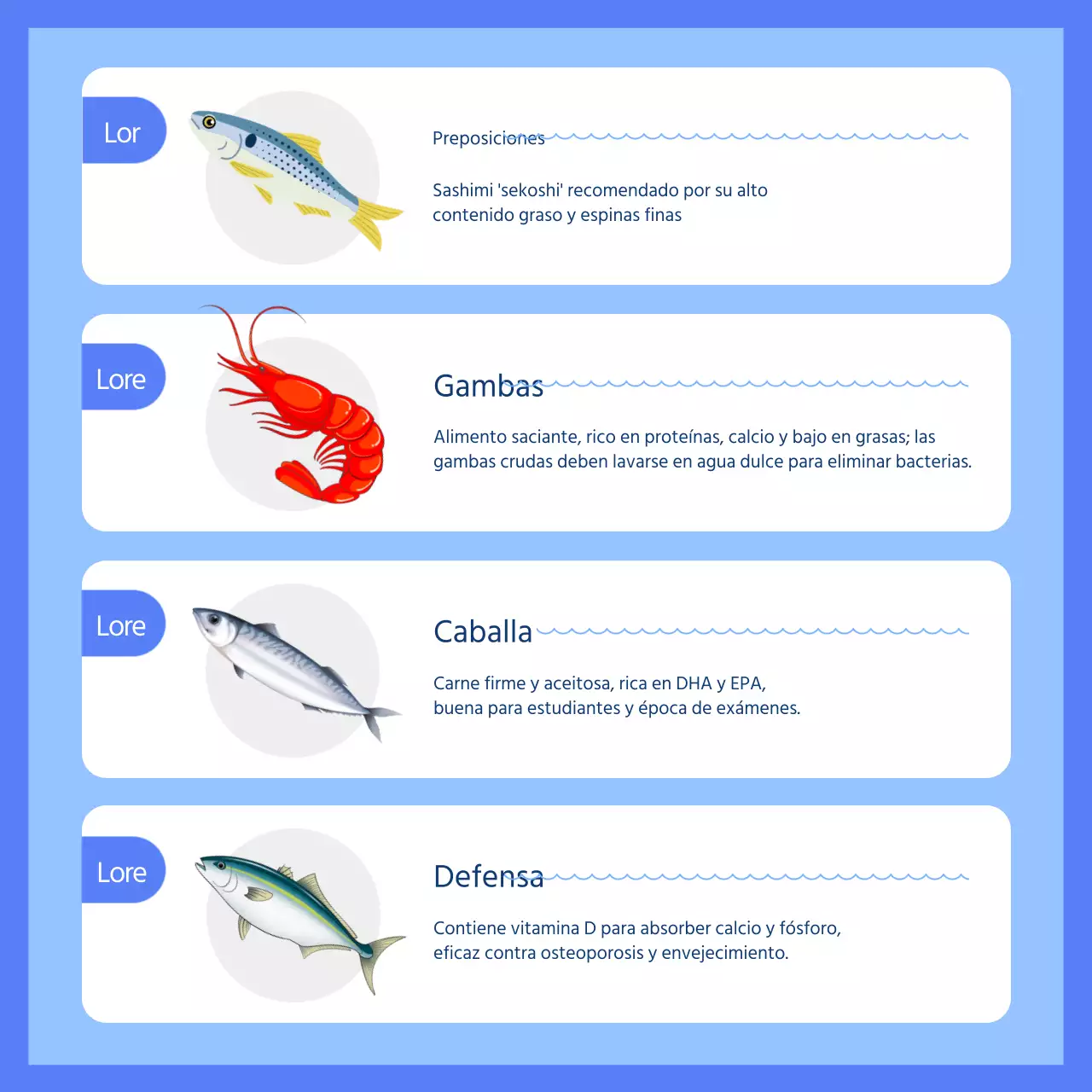 Guía para comer sashimi de temporada azul y sencillo