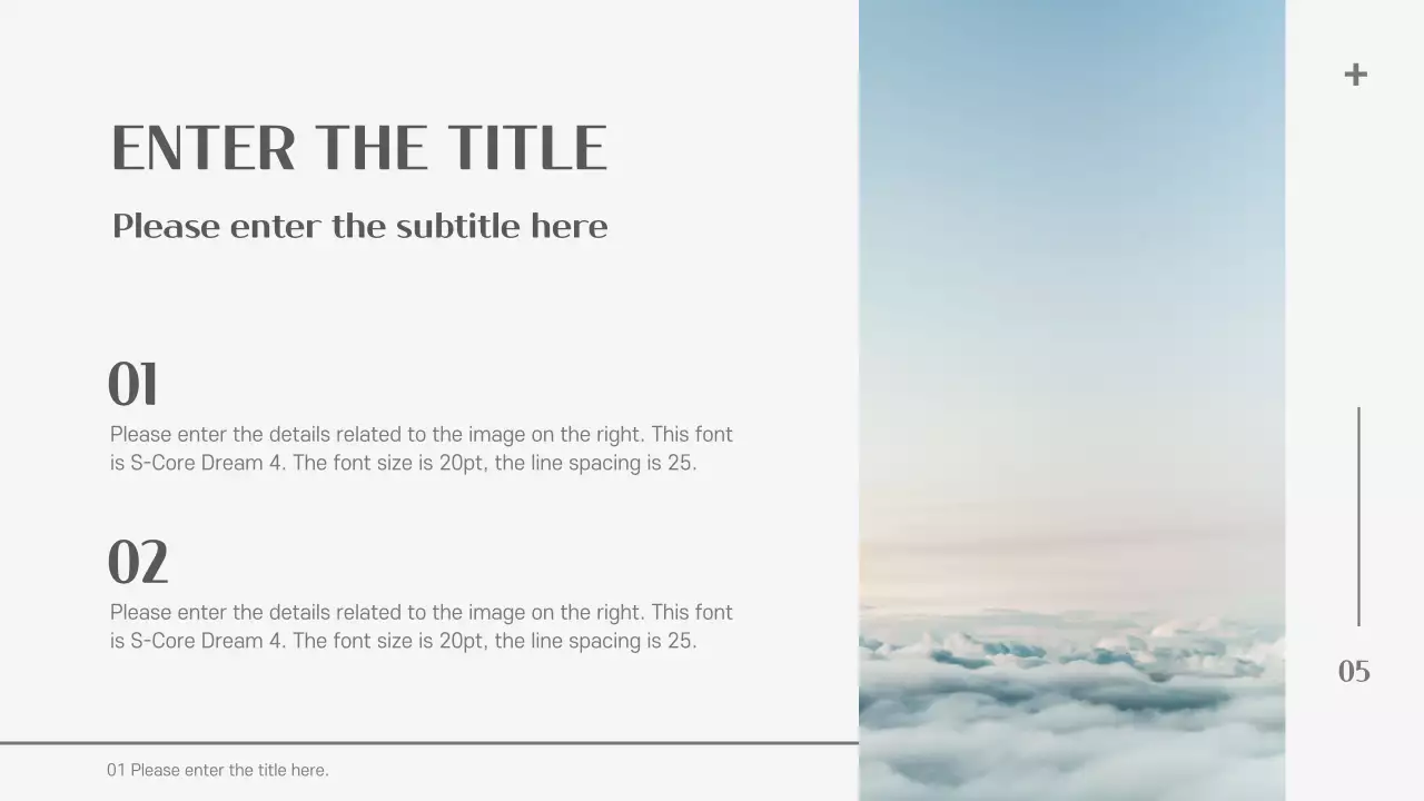 Grey Minimalist Template Presentation