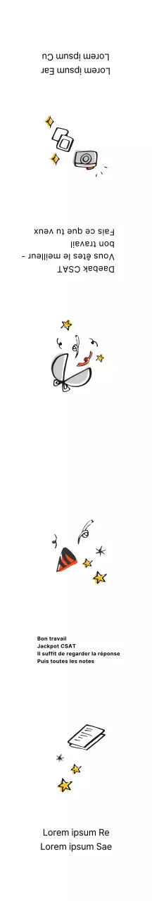 Illustration simple en blanc Origine SAT