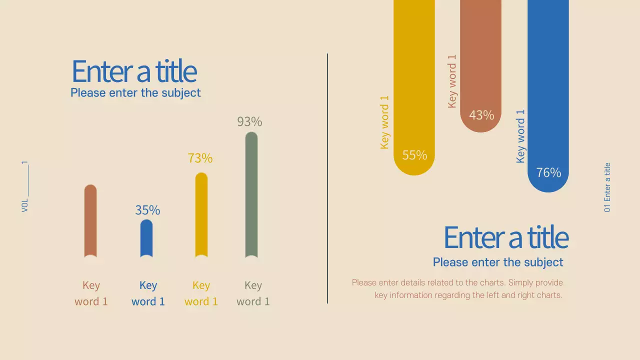 Beige Minimal Analytics Report Infographic
