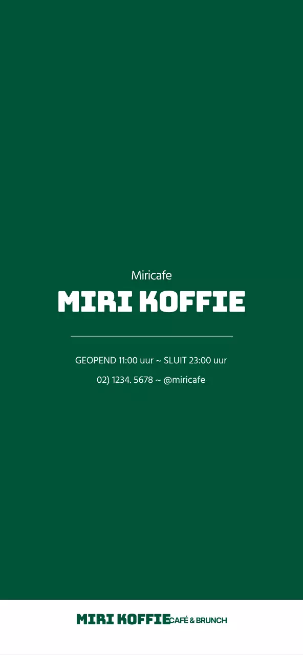 Groene en witte schone sandwichillustratie voor een conceptcafemenu.